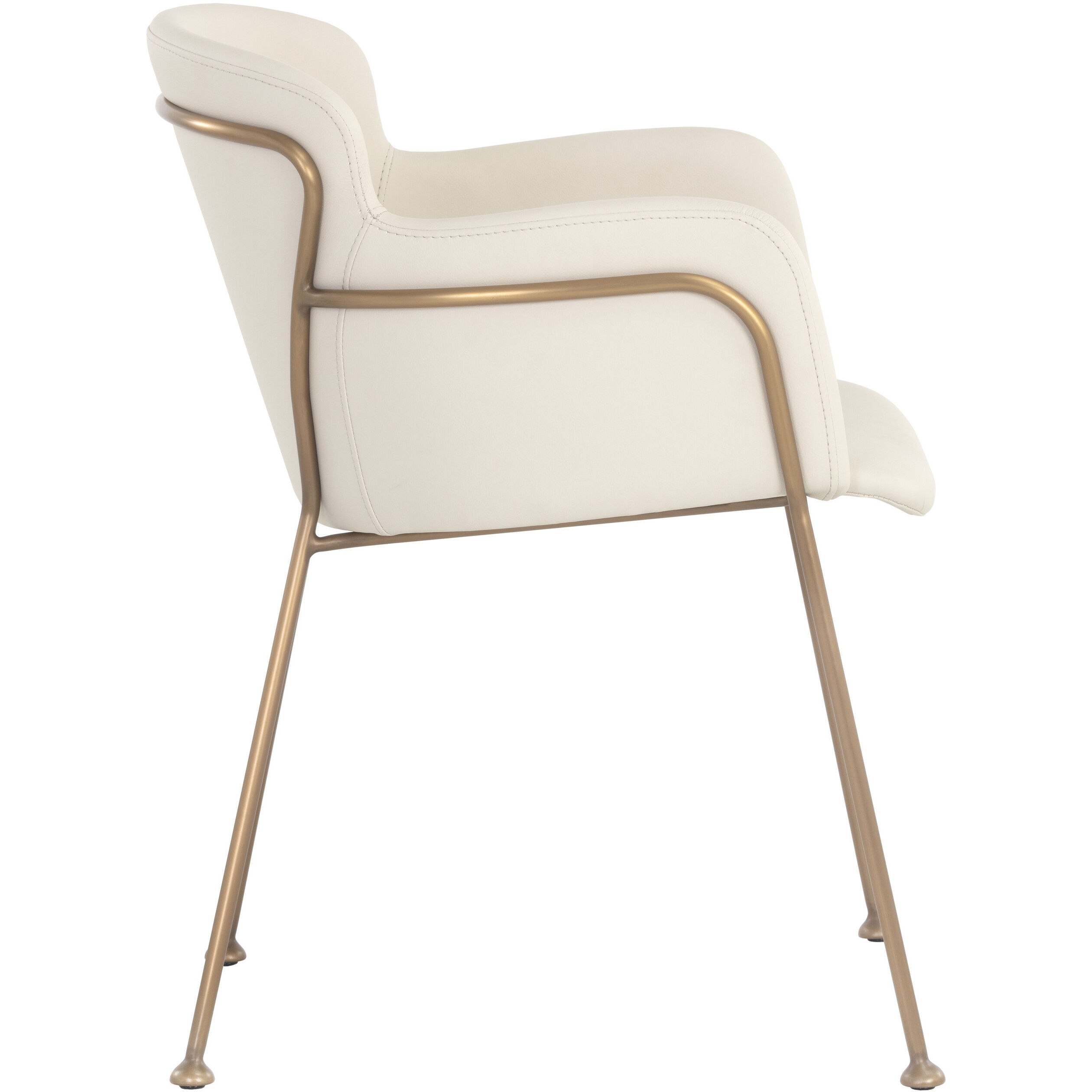 Odesa Dillon Cream Dining Armchair